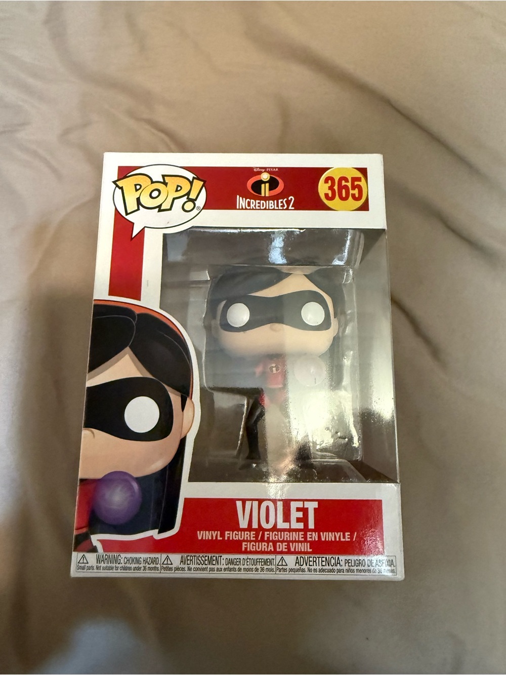 Violet Funko Pop in Box